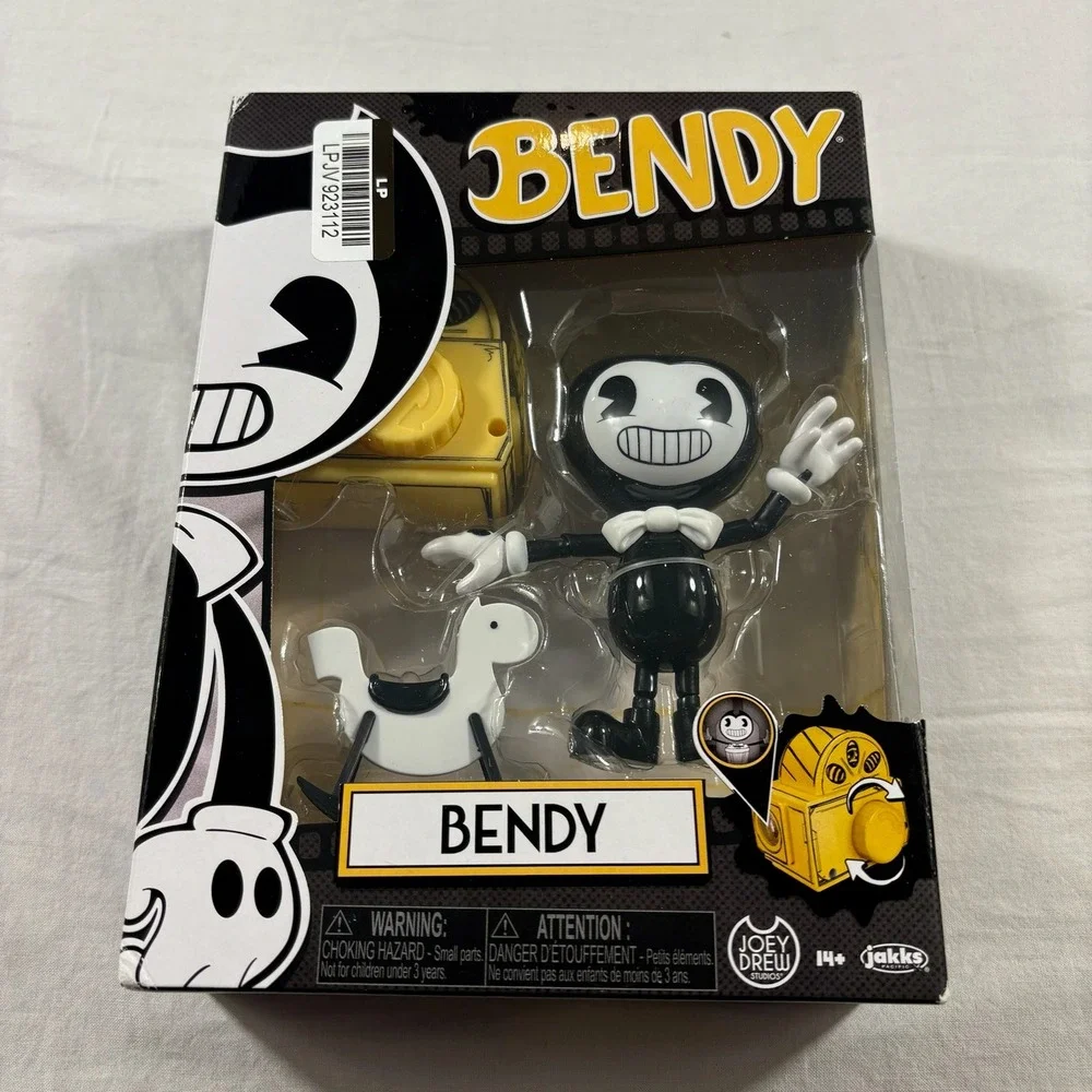 Jakks Pacific Bendy Action Figures Set Boris, Hula,‎ Bendy NEW 3pk